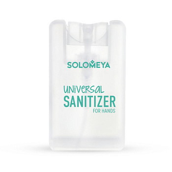 Solomeya Universal Sanitizer Spray for hands «Aloe»  20 ml