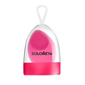 Solomeya Flat End blending sponge Pink