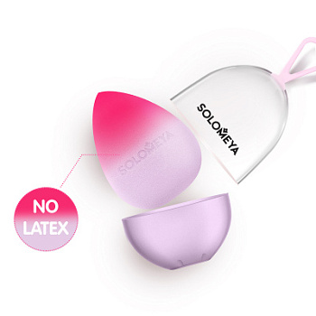 Solomeya  Color Changing blending sponge Purple-pink
