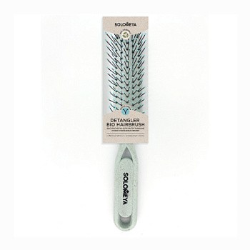 Detangler Hairbrush for Wet & Dry Hair Pastel Green