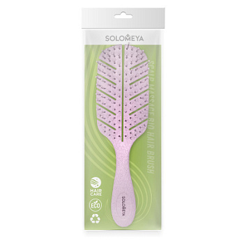 Scalp massage bio hair brush Light pink