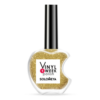 Solomeya   One Week Vinyl Polish Hot Gold 2, 13ml