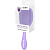 Solomeya Wet Detangler Brush Cushion Lavender  MZ0015