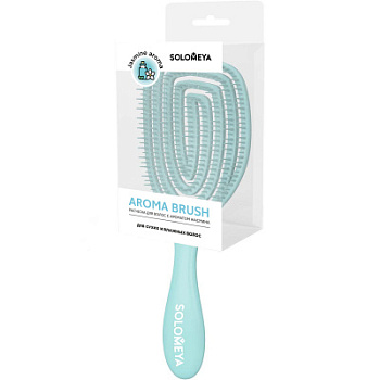 Solomeya Wet Detangler Brush Oval Jasmine MZ0011