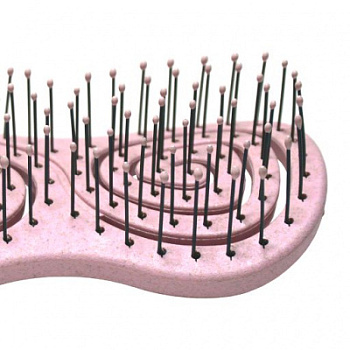Detangling bio hair brush mini Light pink