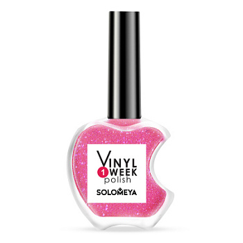 Solomeya   One Week Vinyl Polish Pink Pearl 22, 13ml