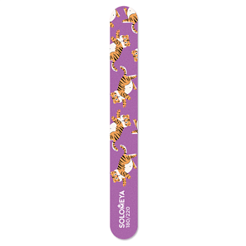 Solomeya  Cute tiger 180/220 /  Nail File