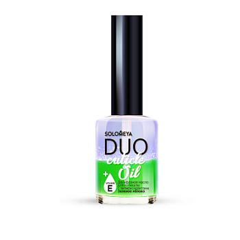Solomeya Duo Cuticle Oil with antioxidants Green Apple 12 ml